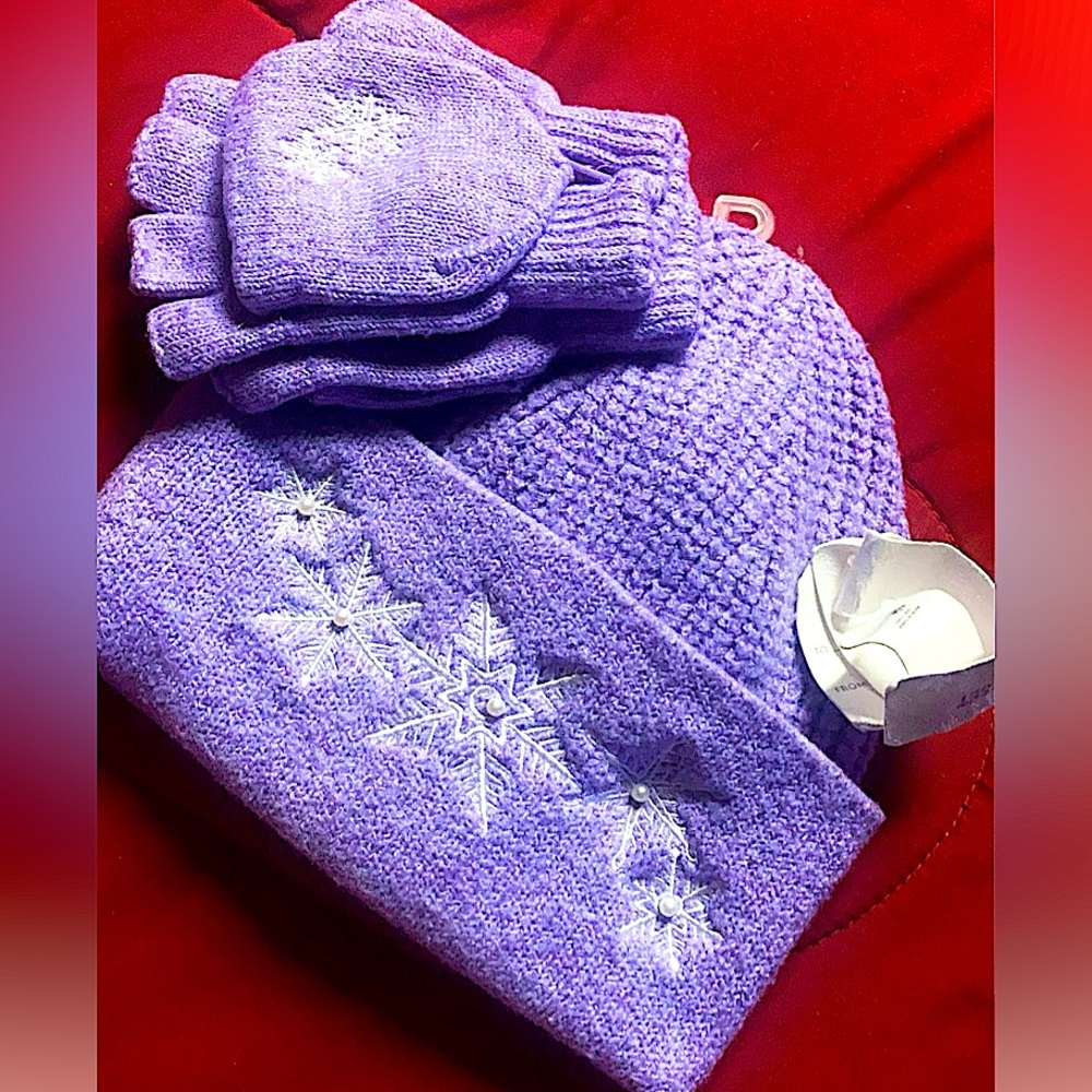 Beanie & Glove Matching Set